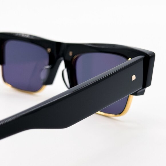 NEW VALENTINO SUNGLASSES VLS-164A BLACK MEN EYEWEAR - Picture 5 of 9